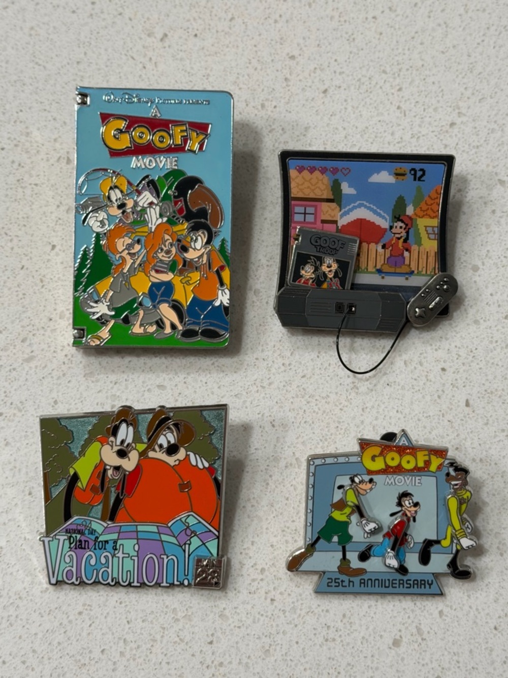 A Goofy Movie Disney Trading Pins Bundle